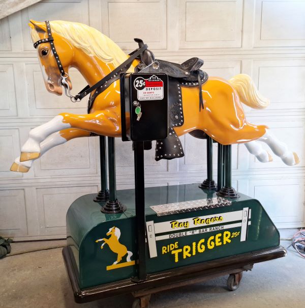 Trigger the coin operated horse > Coin-Operated Horses & More